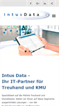 Mobile Screenshot of intusdata.ch